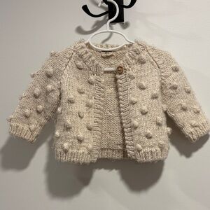 The Blueberry Hill Popcorn Sweater